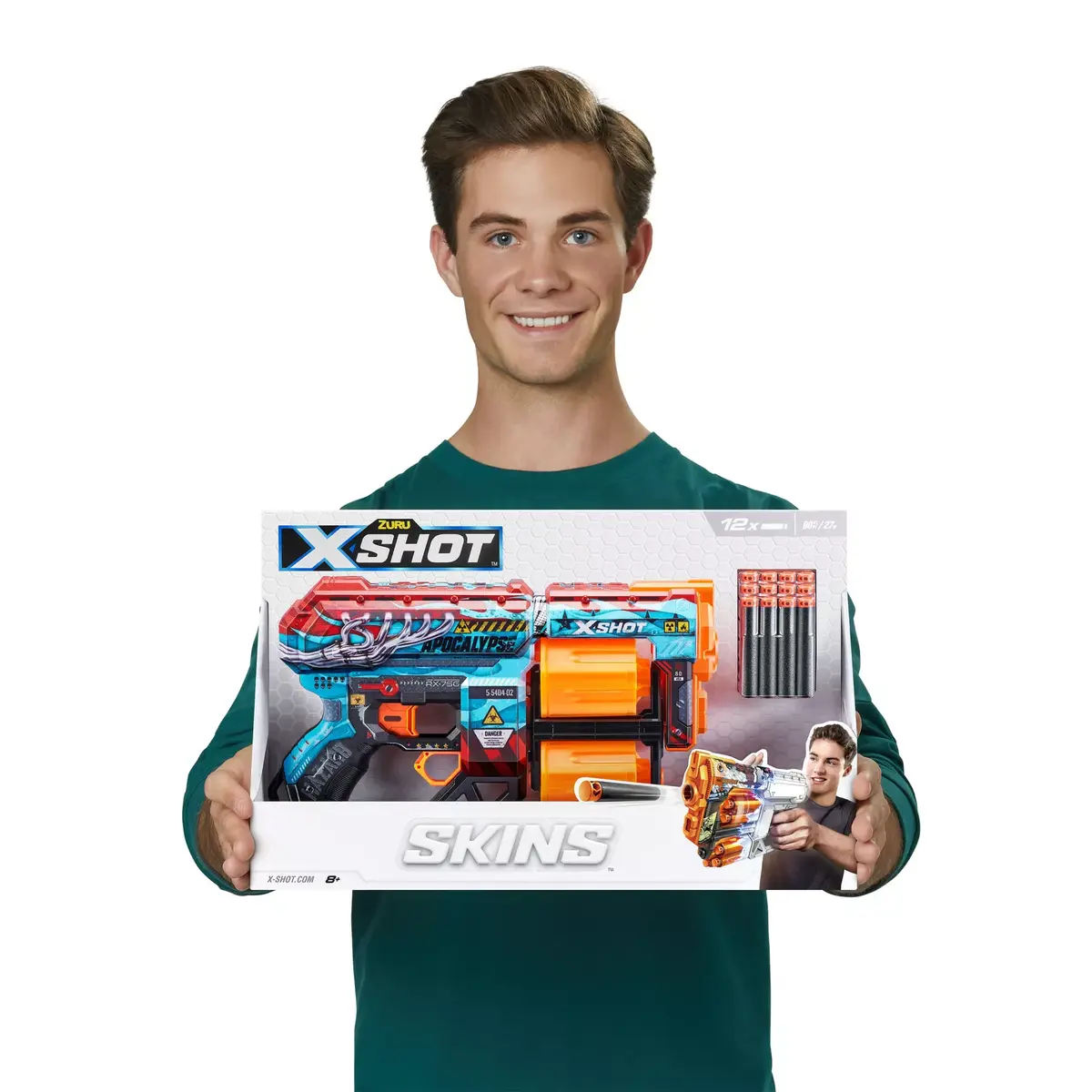 Rotaļu šautene Zuru X-Shot Skins Dread Dart Blaster - Apocalypse Photo 9