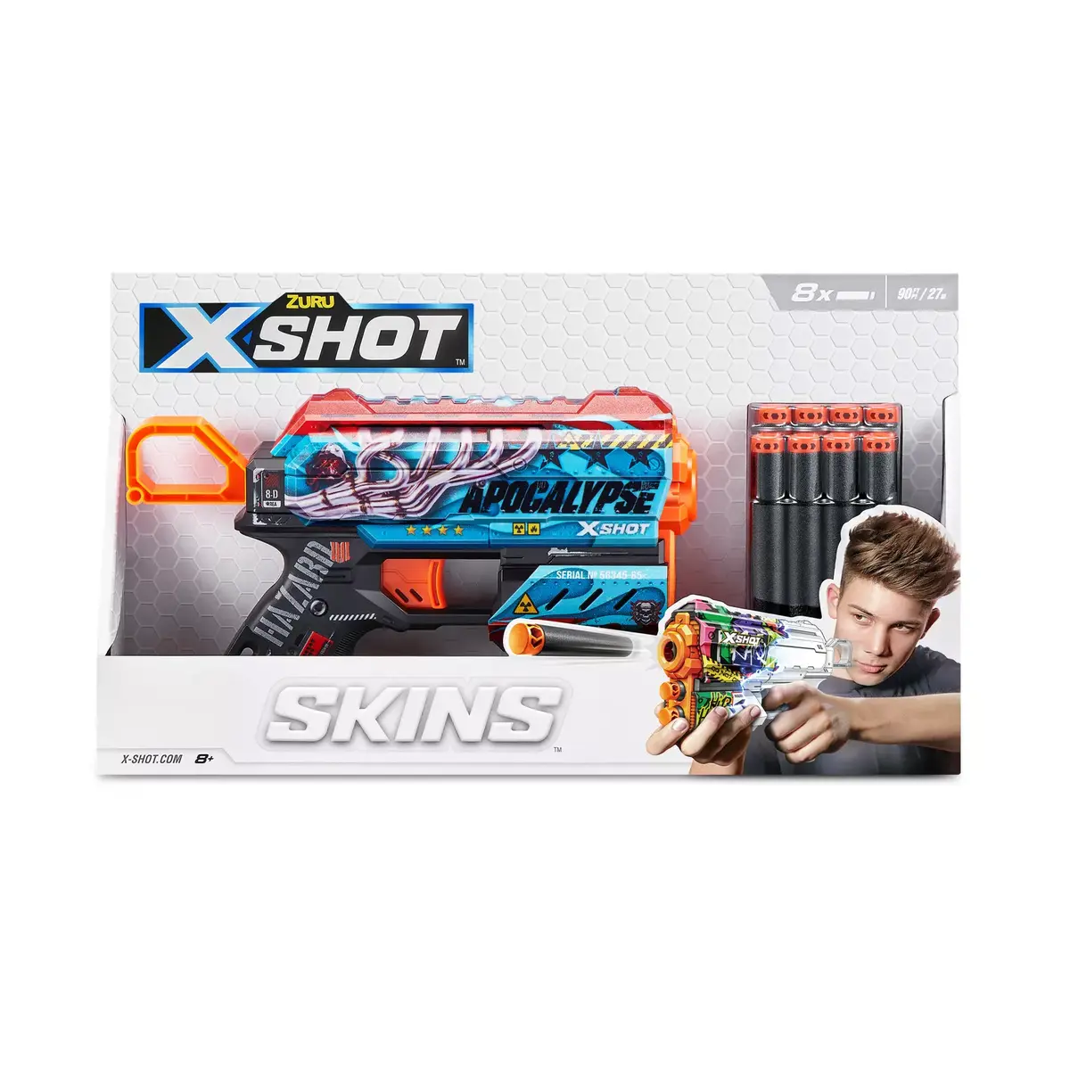 Zuru X-Shot Skins Flux Dart Blaster Apocalypse Photo 2