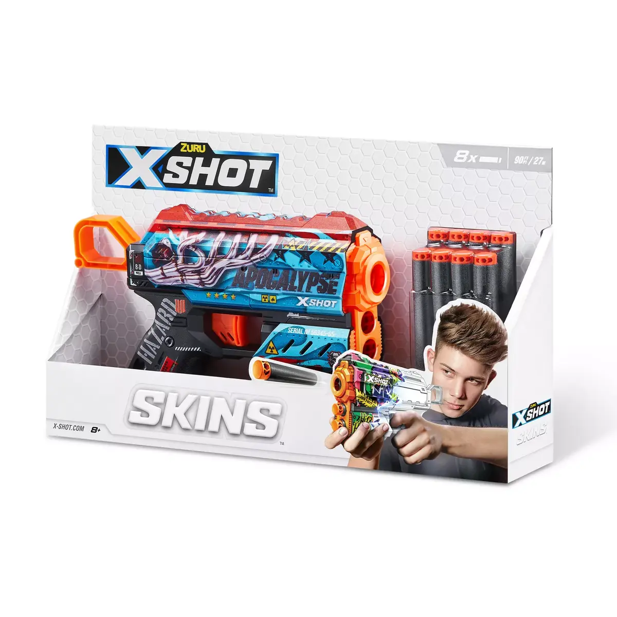 Zuru X-Shot Skins Flux Dart Blaster Apocalypse Photo 3