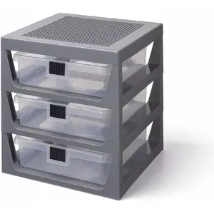 Drawer shelf set Room Copenhagen 40950003 grey storage box for drawers