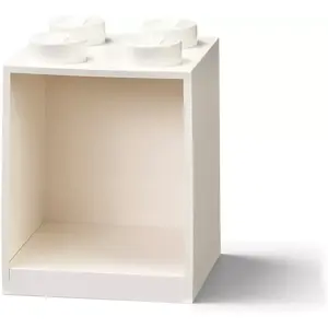 room copenhagen Shelf Room Copenhagen LEGO Brick 4 Shelf White 41141735 – wall-mounted LEGO-compatible display shelf