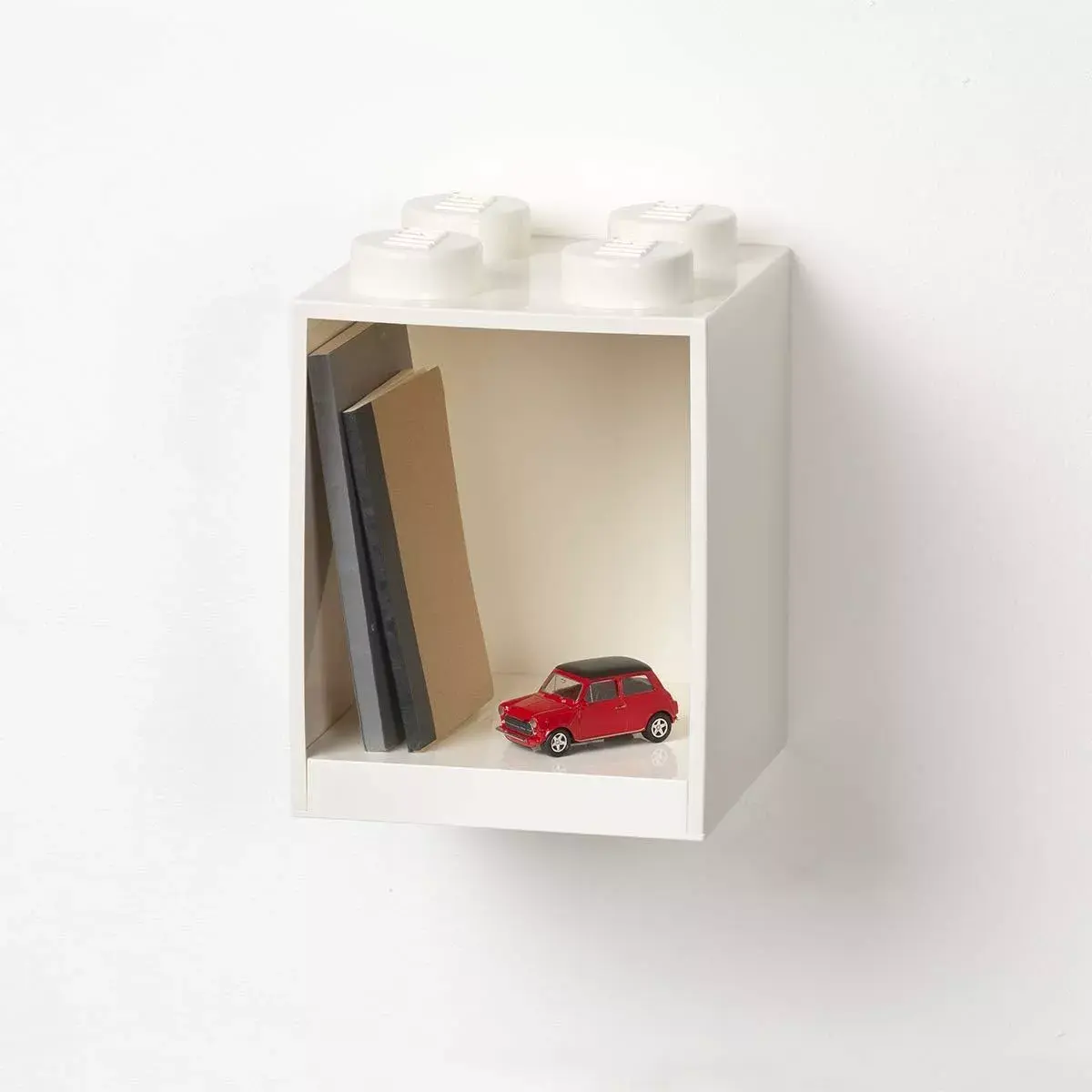 room copenhagen Shelf Room Copenhagen LEGO Brick 4 – белая полка Photo 2