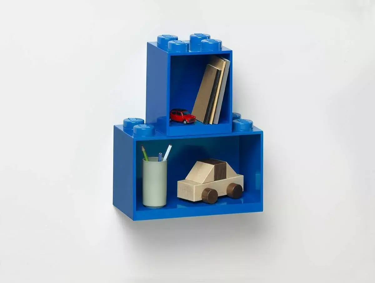 Полка Room Copenhagen LEGO Regal Brick Shelf 8+4 Photo 2