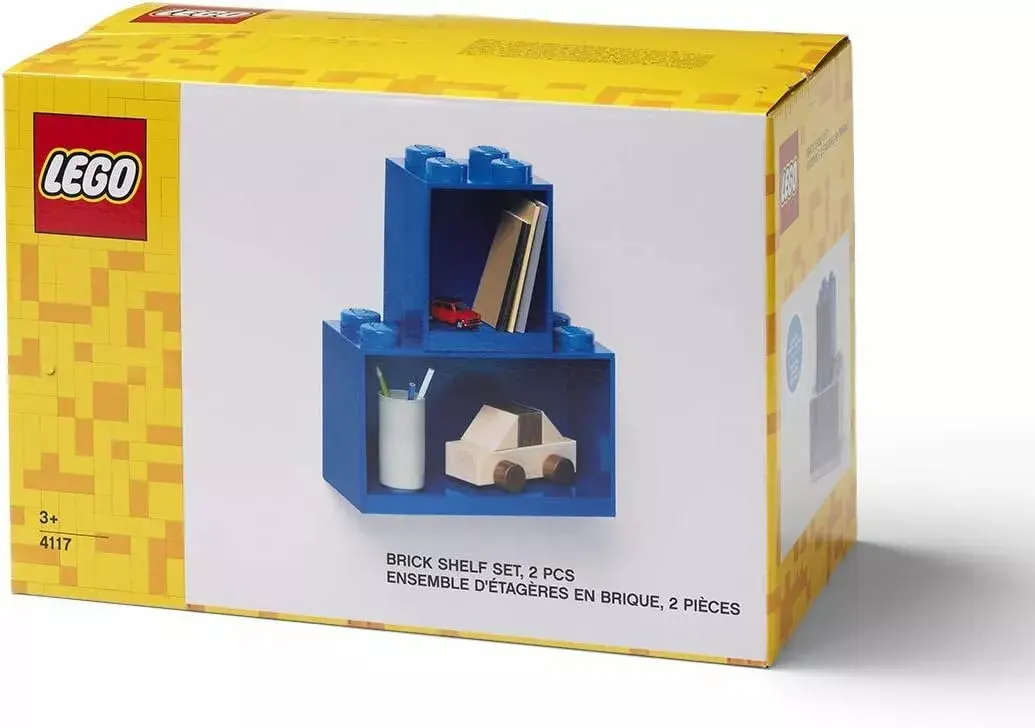 Полка Room Copenhagen LEGO Regal Brick Shelf 8+4 Photo 3