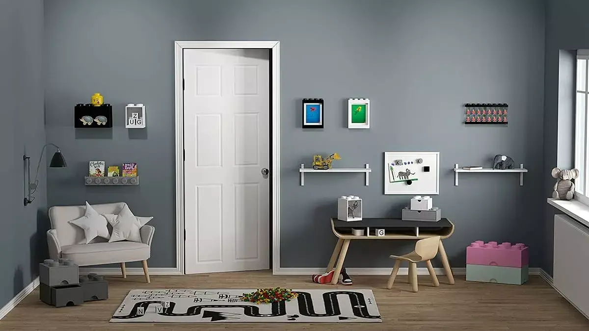 room copenhagen LEGO Brick Полка 8+4 чёрная Photo 5
