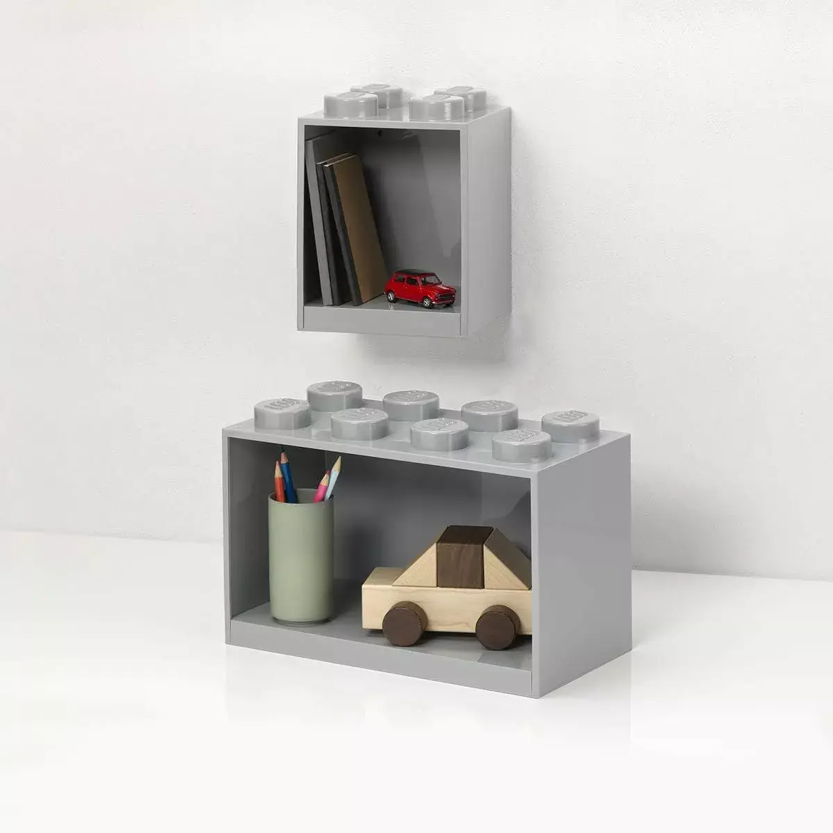 Полка Room Copenhagen LEGO Regal Brick Shelf 8+4 Photo 2