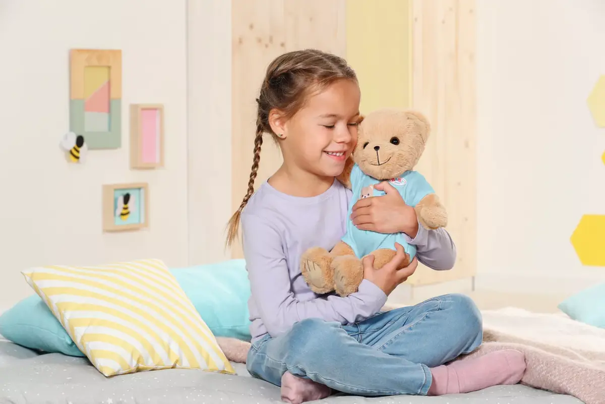 Toy bear BABY born Bear blue Photo 9