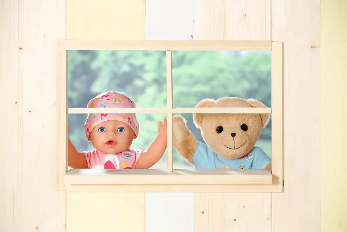 Toy bear BABY born Bear blue Photo 17