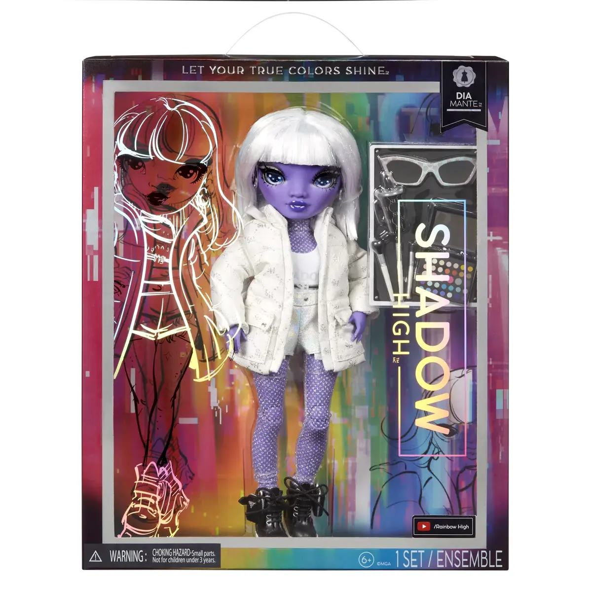 Fashion doll Rainbow High Shadow High S23 Dia Mante Photo 13