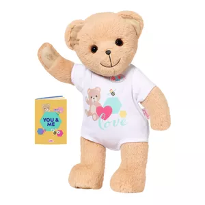 Toy bear BABY born Bear white 0 to 12 years