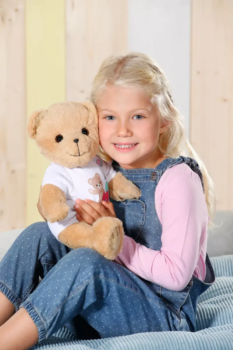 Toy bear BABY born Bear white Photo 16