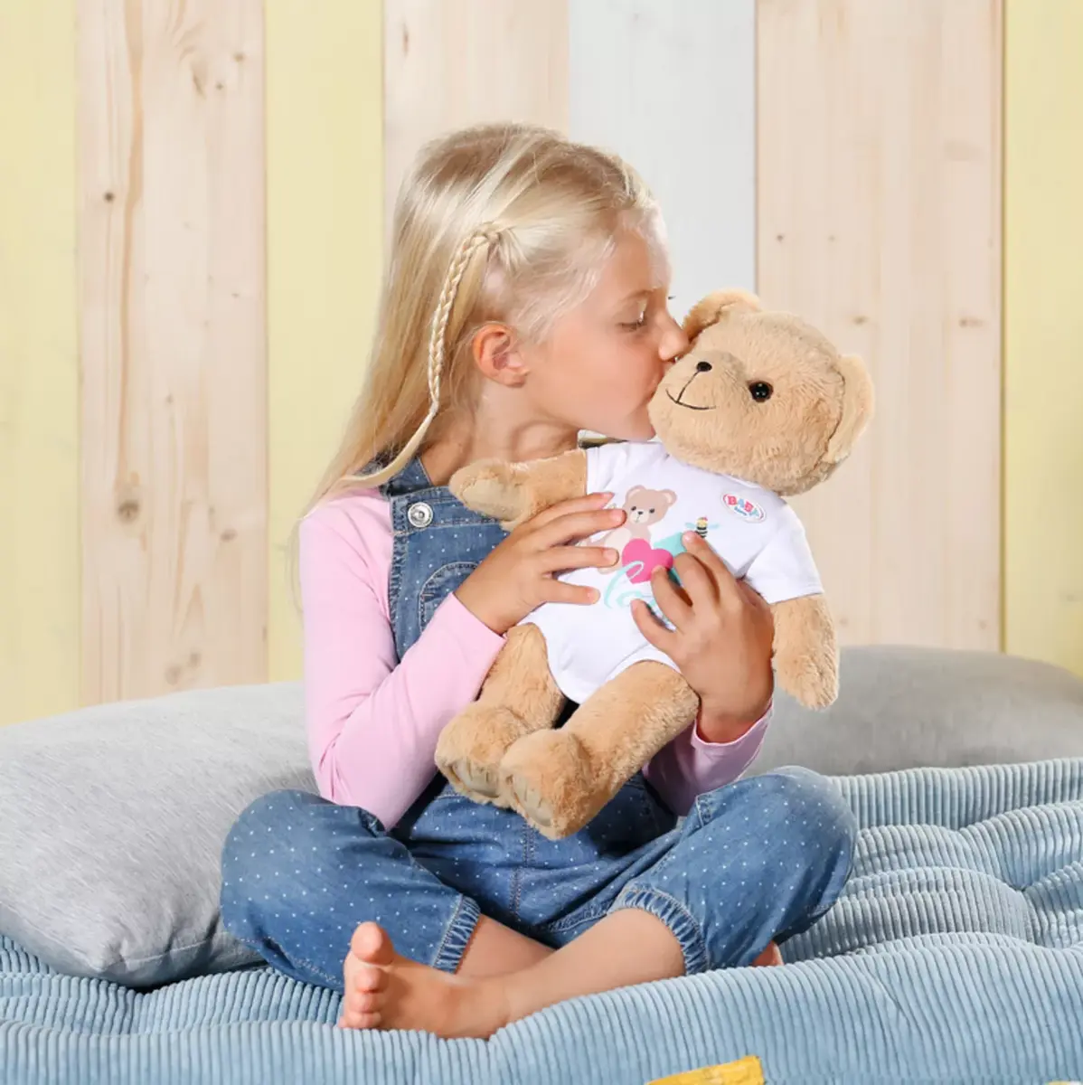 Toy bear BABY born Bear white Photo 19