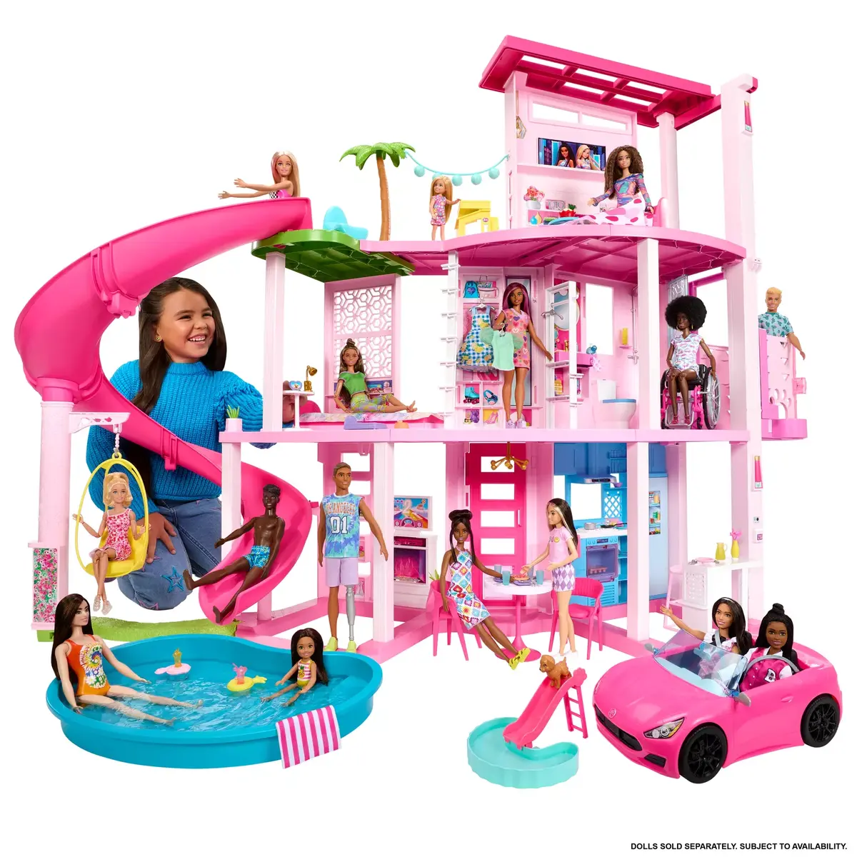 Barbie Dreamhouse spēļu komplekts Barbie HMX10 Photo 9