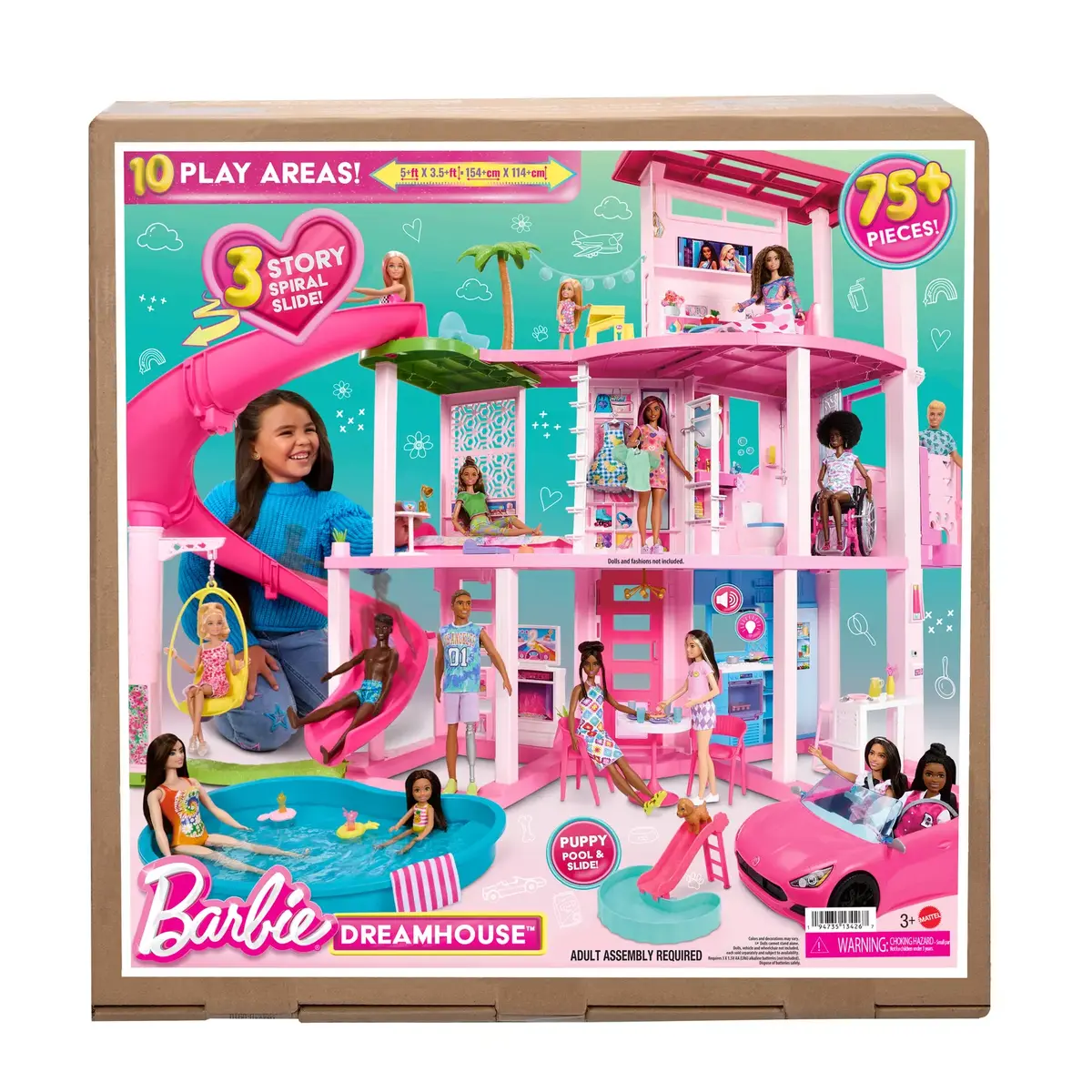 Barbie Dreamhouse spēļu komplekts Barbie HMX10 Photo 11