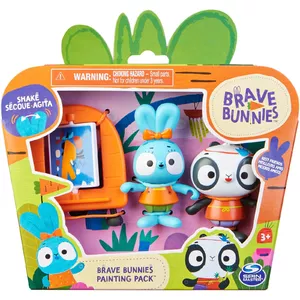 Play figure set Spin Master Brave Bunnies 6064186 — 2 action figures and 1 canvas