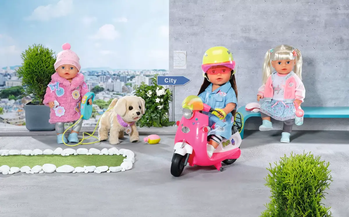 Leļļu apģērbu komplekts BABY born Rozā mēteļa komplekts Photo 2