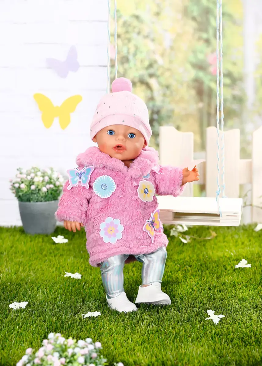 Leļļu apģērbu komplekts BABY born Rozā mēteļa komplekts Photo 6