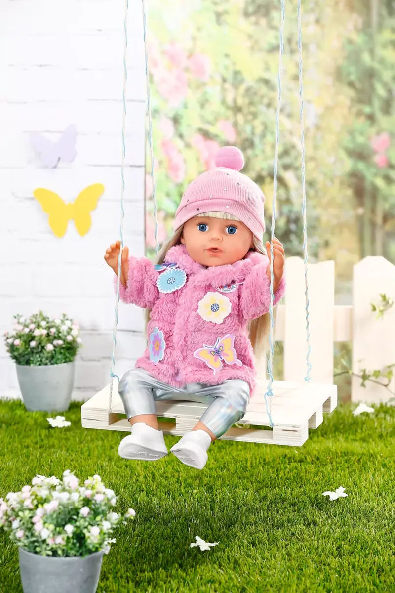 Leļļu apģērbu komplekts BABY born Rozā mēteļa komplekts Photo 7