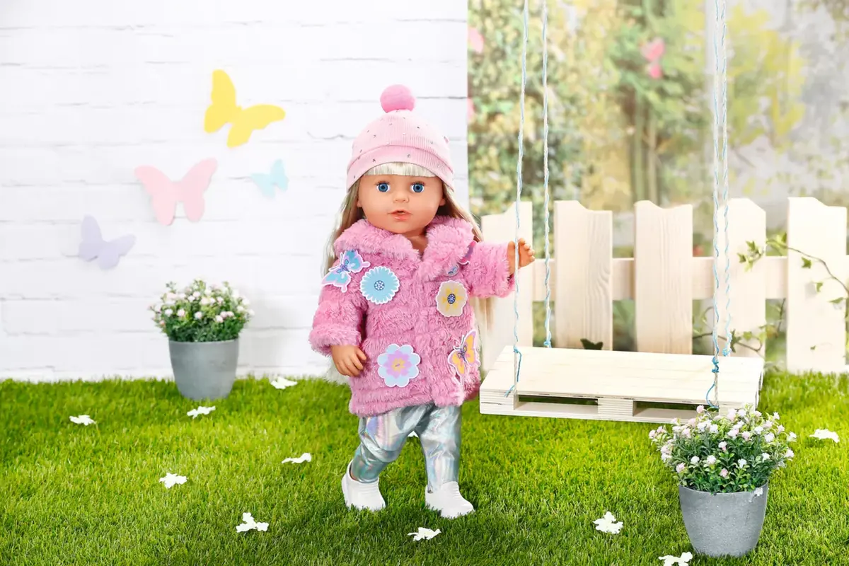 Leļļu apģērbu komplekts BABY born Rozā mēteļa komplekts Photo 8