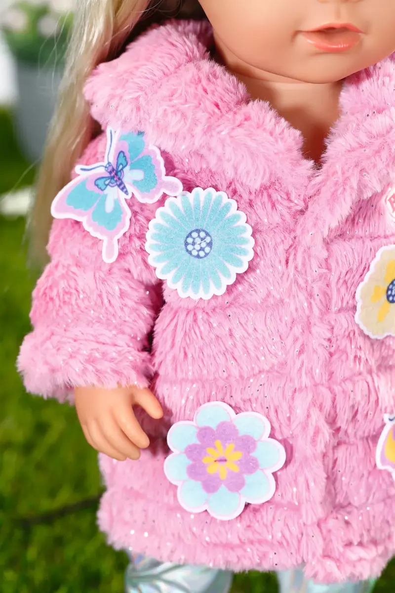 Leļļu apģērbu komplekts BABY born Rozā mēteļa komplekts Photo 11