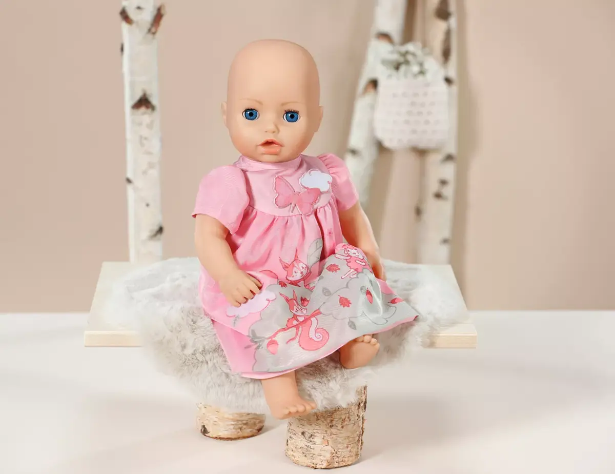 Lelle kleita Baby Annabell Dress rozā 43cm Photo 3