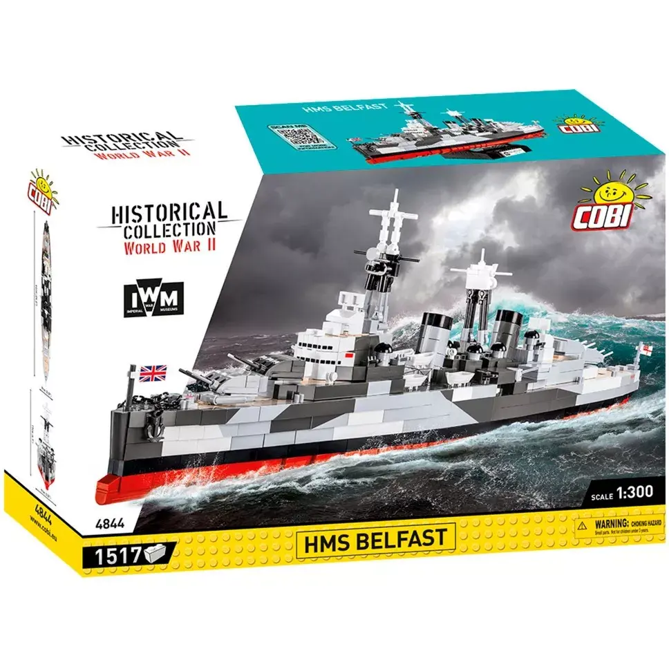 Cobi HMS Belfast 1:300 scale model COBI-4844 Photo 5
