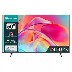 Hisense 50E77KQ televizors 109,2 cm (43") 4K Ultra HD Viedtelevizors Melns