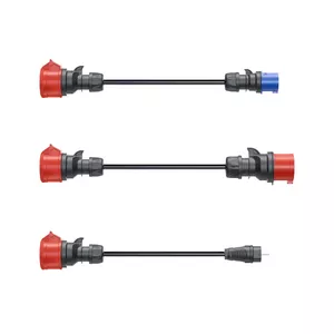 go-e Adapteru komplekts Gemini flex 11 kW Melns 0.3 m 3 gab