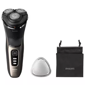 Электробритва Philips 3000 Series S3242/12 — 3-головочная роторная, Wet & Dry, 60 мин работы, Li‑Ion