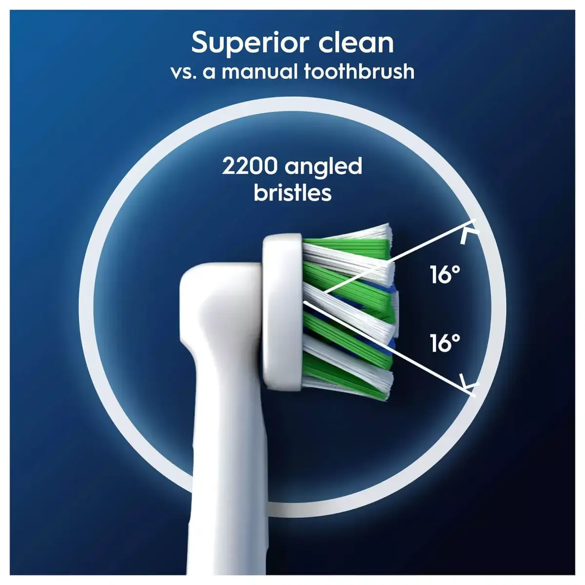 Replacement brush heads Oral-B CrossAction BRAUN Photo 4