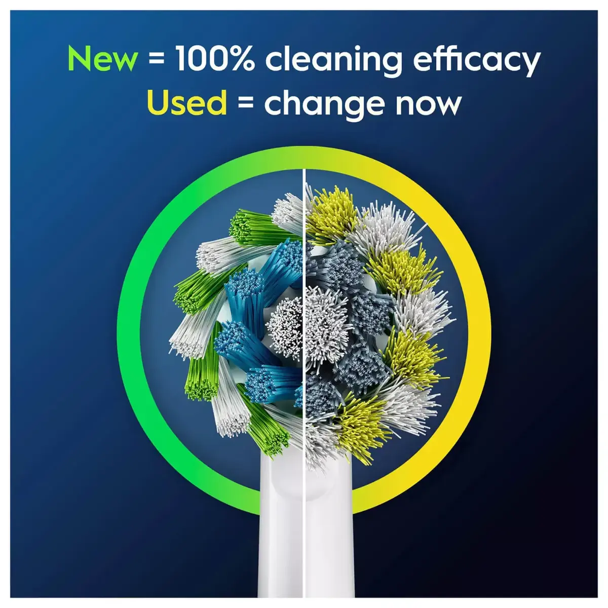 Replacement brush heads Oral-B CrossAction BRAUN Photo 5