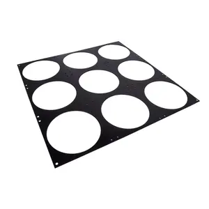 Ventilatora sargs Alphacool 26154 Tērauds Melns 418x423x1.6mm