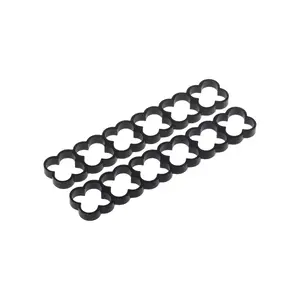 Cable Clamp Alphacool 24766 Black Aluminium 24 pcs