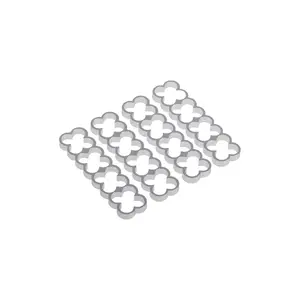Универсальный комплект управления кабелями Alphacool 24774 Aluminium 4 шт
