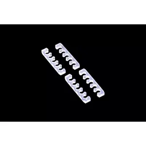 Alphacool Eiskamm Transparent 4 pcs Nylon 23 mm Width 4.75 mm Depth 2 mm Height