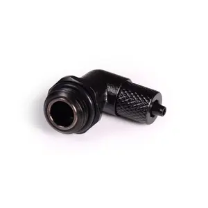 Фитинг Alphacool 17648 Латунь Черный 16мм Ширина 30мм Глубина 28мм Высота