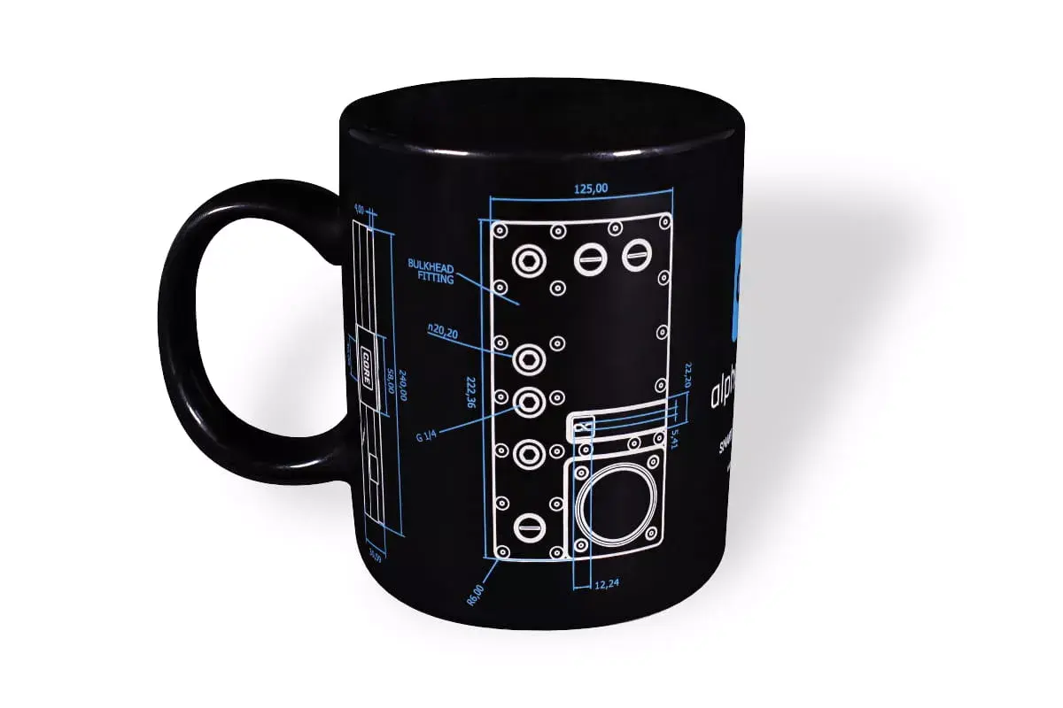 Krūze Alphacool 13731 vienvietīga 0,375 L Photo 3