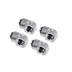Фитинг Alphacool 17616 Латунь Хром 18мм Ширина 32мм Глубина