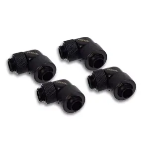 Фитинг Alphacool 17611 Латунь Черный 20мм Ширина 4 Штуки