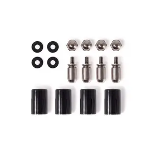 Mounting kit Alphacool 15724 Black Stainless Steel 17mm Height