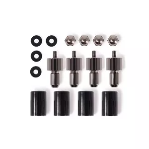 Mounting kit Alphacool 15725 Black Stainless steel 25mm 10g