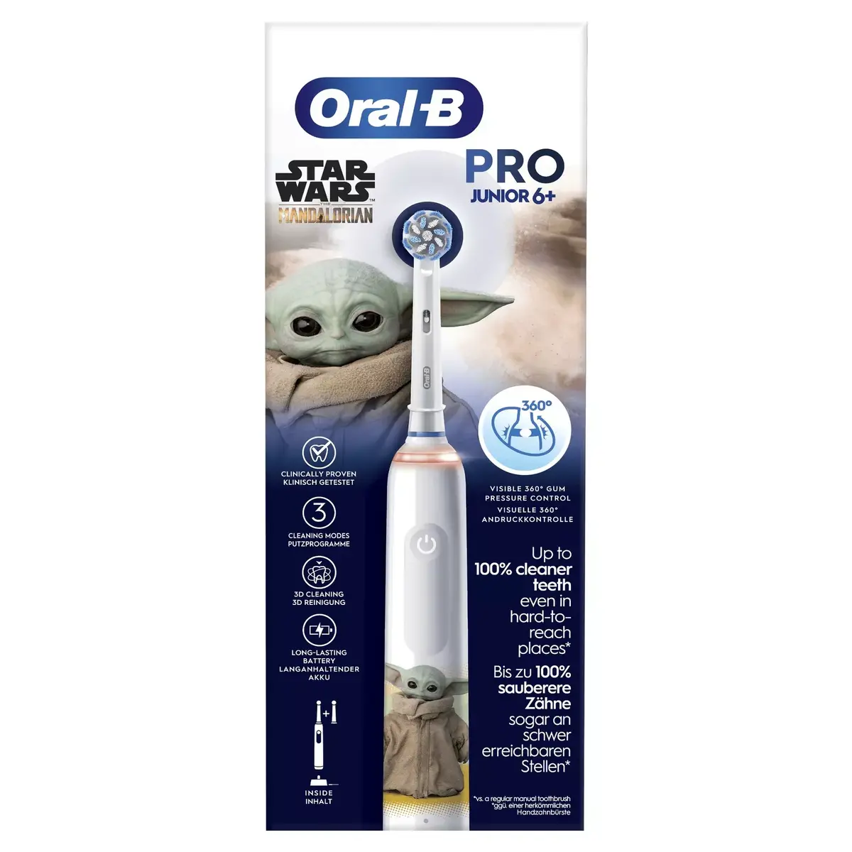Rotējošā zobu birste Oral-B PRO Junior Star Wars Photo 2