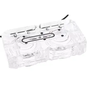 Sūkņa augšdaļa Alphacool 13312 Akrils Alumīnijs Caurspīdīgs 164x84x40mm