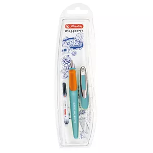 Pērkons Herlitz my.pen Kārtridžu uzpildes sistēma Oranža Tirkīza