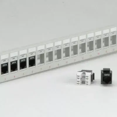 Secomp Roline 19-inch 24-Port Keystone Module Frame Photo 2