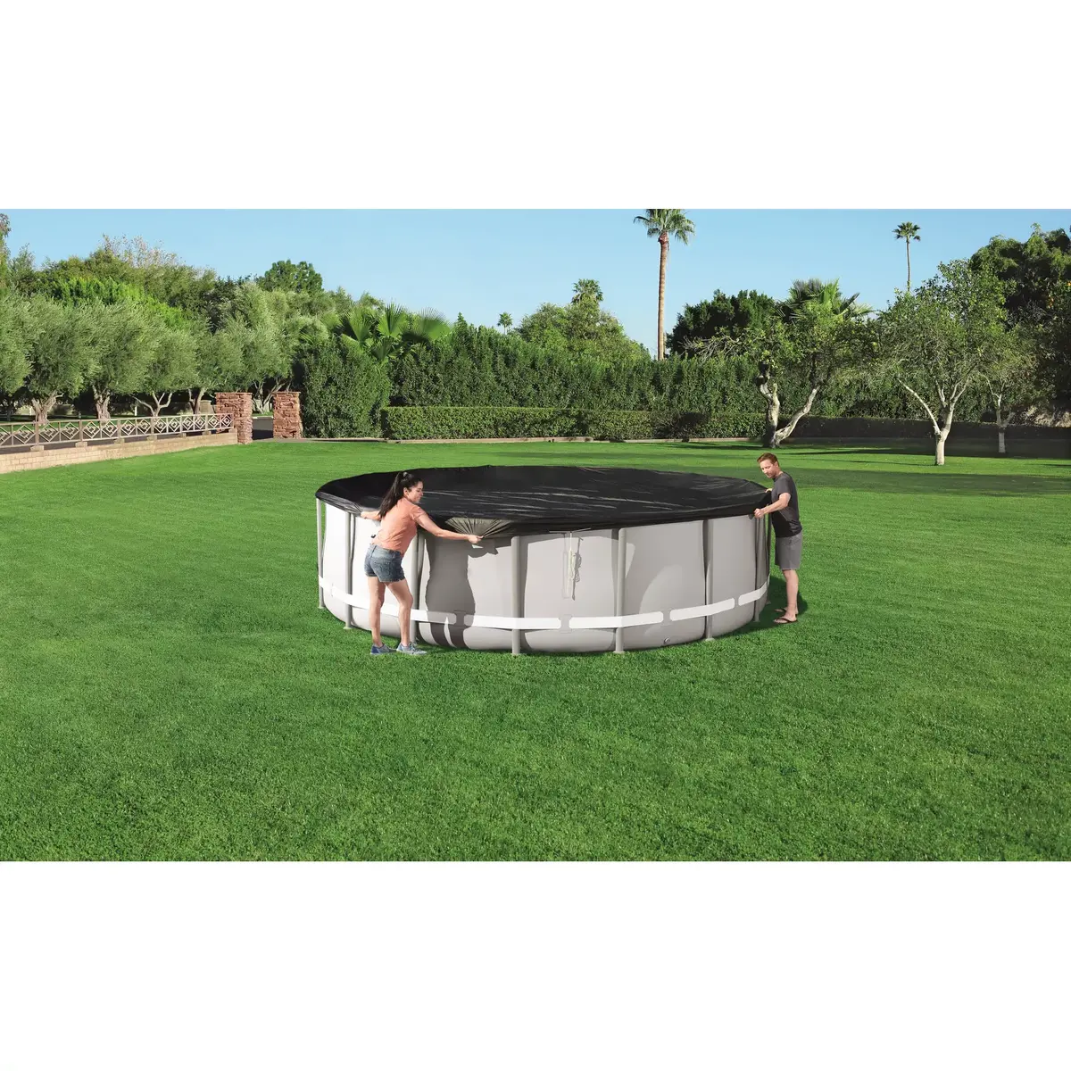 Bestway Solar Pool Cover 4,88 m × 1,22 m Photo 7
