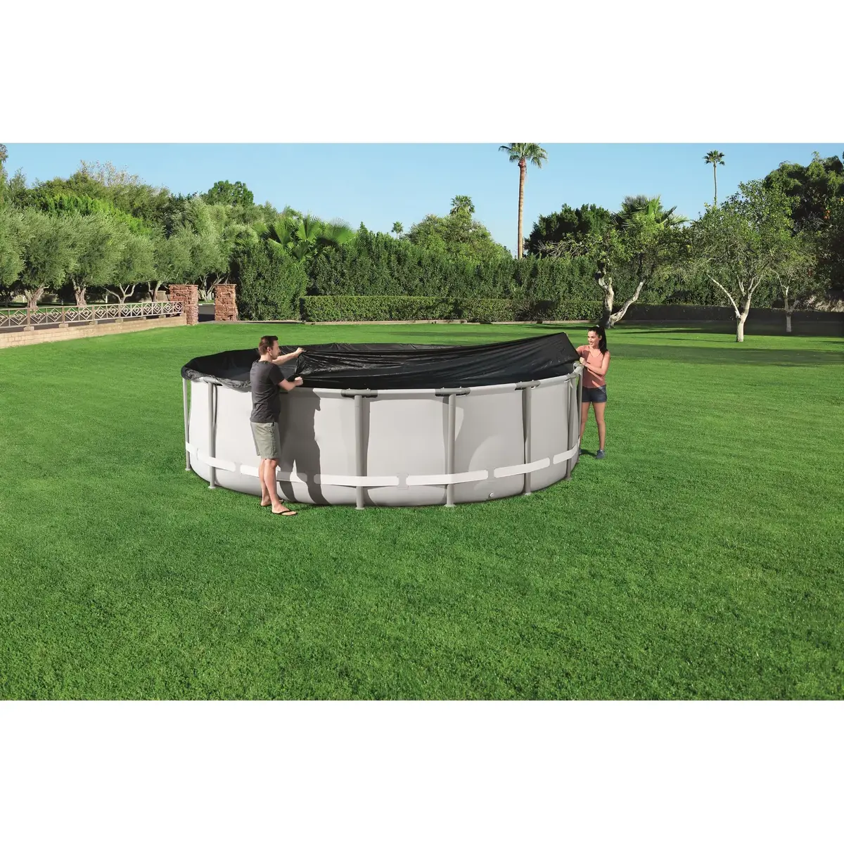 Bestway Solar Pool Cover 4,88 m × 1,22 m Photo 8