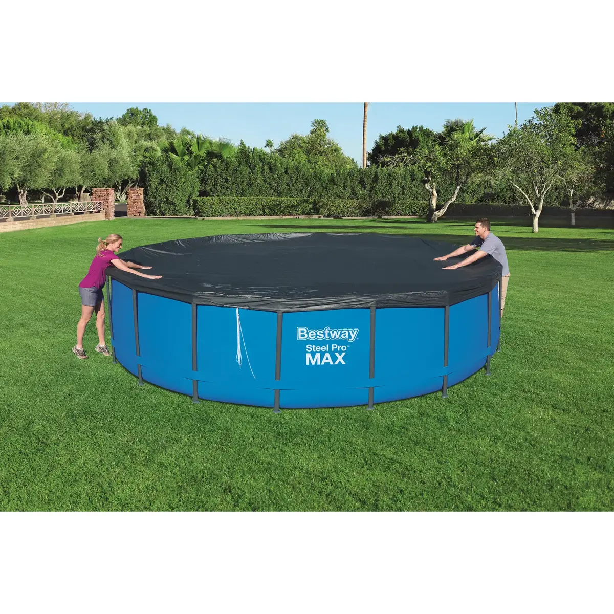 Vāks Bestway karkasa baseinam 5,49 m Photo 5