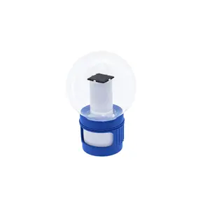 Chlorine dispenser Bestway Flowclear SolarSphere LED 7.6 cm tablets, LED lamp, battery/solar, 180×180×400 mm