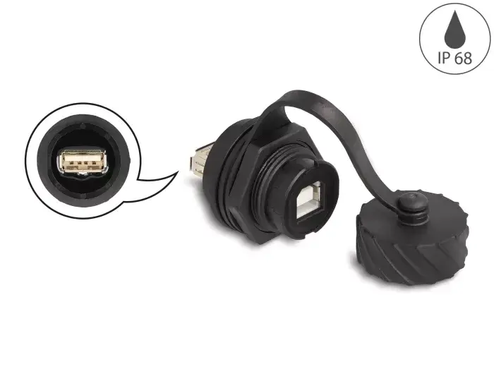 Разъем DeLOCK USB 2.0 Type-B к Type-A Photo 2